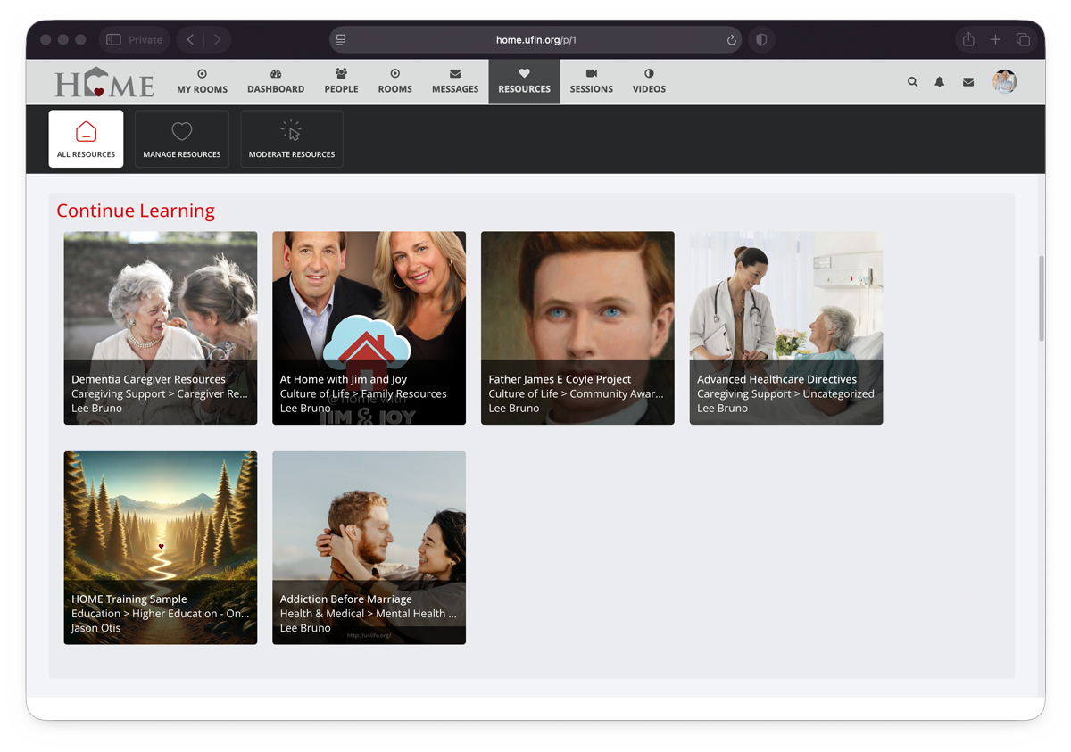 ulf home resources ui 260522 1200