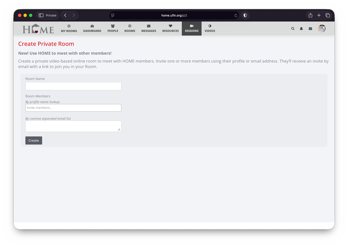 ulf home sessions ui 260522 1200
